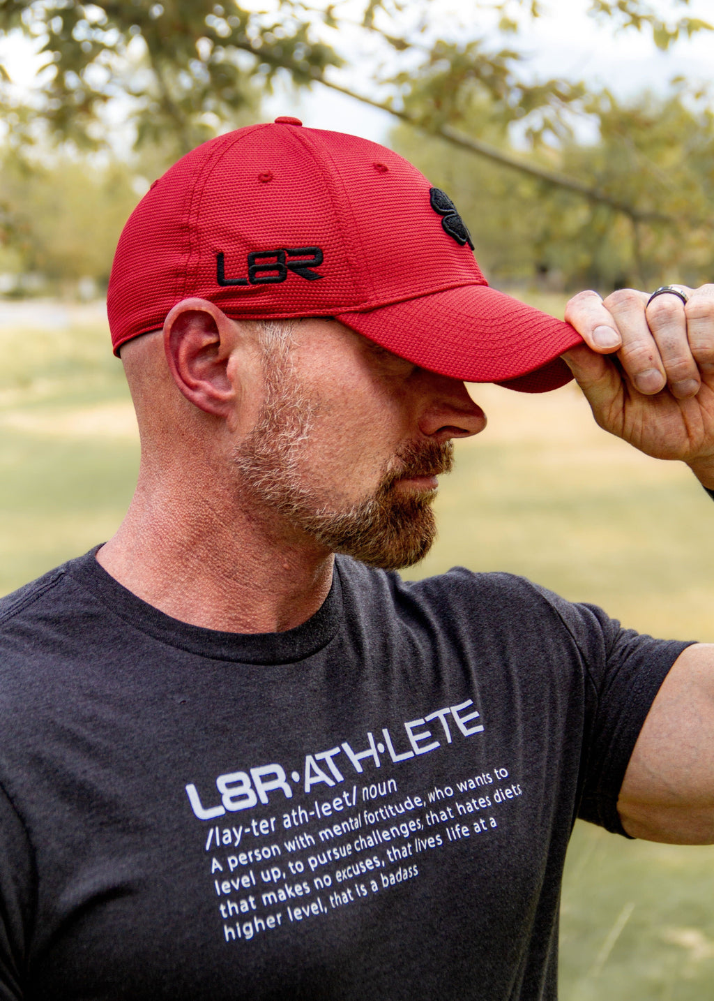 Red L8R x Black Clover Hat